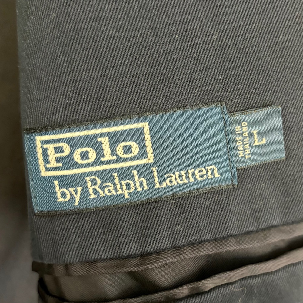 Polo by Ralph Lauren Dark Navy Cotton Sport Coat - Picture 6 of 12